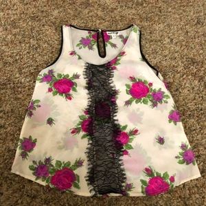 New With Tags Sheer Tank Top